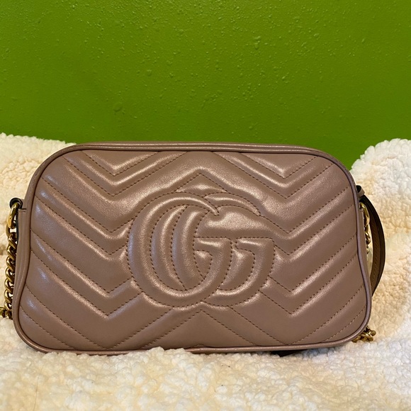 Gucci Marmont Small Dusty Rose - Picture 5 of 14
